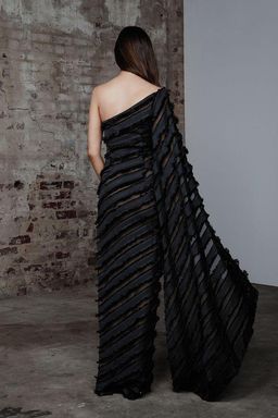 Lexi Bowery Dress in Black Size 6 for rent on The Volte - image 3