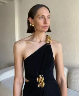 Sheike Hannah Dress Black Size 12 for rent on The Volte - image 3