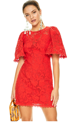 Talulah Roses Are Red Mini Dress size 14 for rent on The Volte - image 2