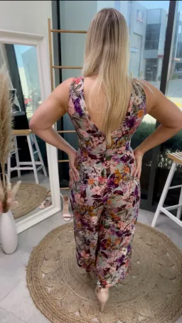 Sheike Hannah Floral Jumpsuit  Size 8 for rent on The Volte - image 6