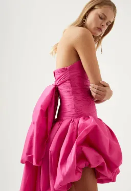 Aje Piacere Bubble Hem Mini Dress Pink Size 8 / S for rent on The Volte - image 5