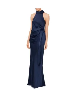 Camilla and Marc Foxglove Gown Navy Size 6 for rent on The Volte - image 1