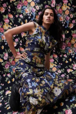 Sir the Label Lilian Tiered Gown Floral Size 0 / Au 6 for rent on The Volte - image 4