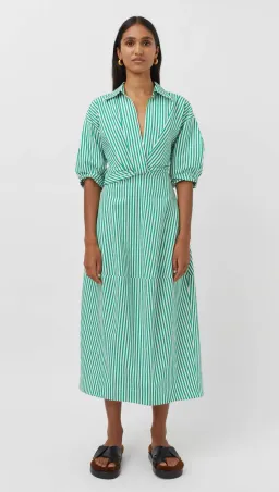 Camilla and Marc Flynn Cocoon Dress Green Size S/ Au 8 for rent on The Volte - image 1