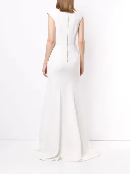 Rebecca Vallance Milan Gown White Size 12 for rent on The Volte - image 5