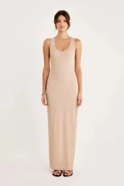 Rumer the Label Rosa Maxi Dress in Nude Size S / Au 8 for rent on The Volte - image 1