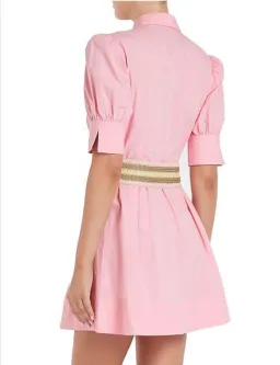 Rebecca Vallance Sommer Mini Dress Pink Size 10 for rent on The Volte - image 5
