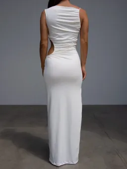 Effie Kats Rae Gown White Size 8 for rent on The Volte - image 8