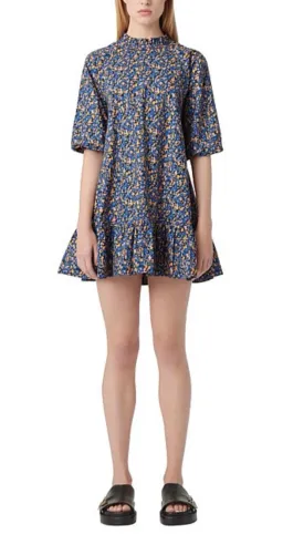 Camilla and Marc Majella Mini Dress Blue Size 8 for rent on The Volte - image 1