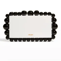 Cult Gaia Eos Clutch Black/White for rent on The Volte - image 5