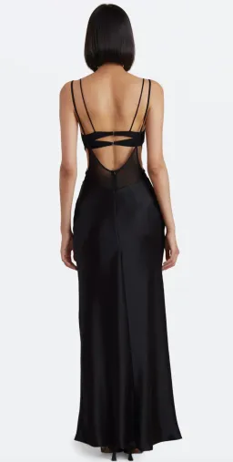 Bec & Bridge Lindsey Cut Out Maxi Dress Black Size 10 / M for rent on The Volte - image 3