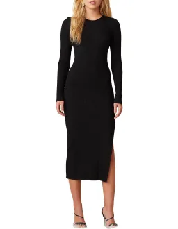 Bec & Bridge Danika Black long Sleeve Midi Dress Size 12 for rent on The Volte - image 1