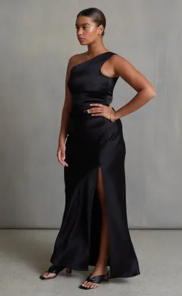 Bec & Bridge The Dreamer Asym Dress Black Size 6 for rent on The Volte - image 2