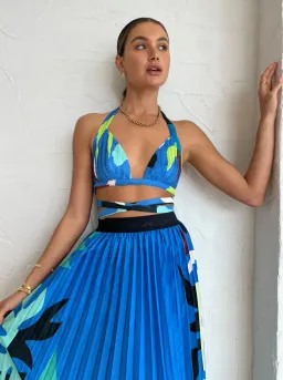 Manning Cartell Curtain Of The Moon Bralette and Skirt Set Mutli Size 8 for rent on The Volte - image 4