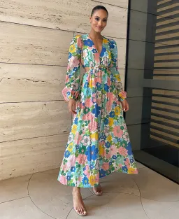 Sheike Free Spirit Maxi Dress Floral Size 12 for rent on The Volte - image 1