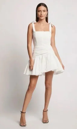 Sofia the Label Alaska Dress Mini Dress White Size 8 for rent on The Volte - image 1