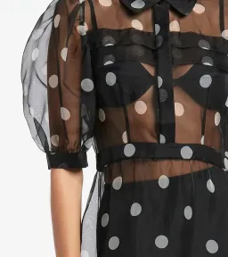 Sir the Label Margot Tiered Midi Dress Black Size AU 8  for rent on The Volte - image 2