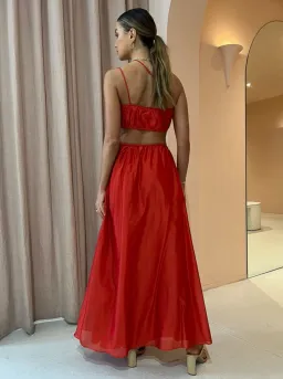 Sir the Label Lucelia Set Red Size 0-1/Au 6-8 for rent on The Volte - image 2