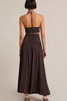 Bec & Bridge Joelene Top and Skirt Set in Cognac Size 8 for rent on The Volte - image 5