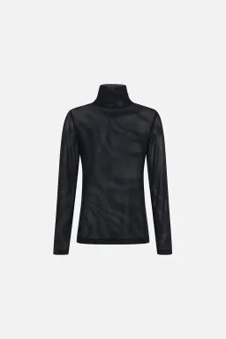 Camilla Jersey Turtleneck Tame My Tiger Black with Camilla Cool For Cats Soft Bra with Back Clip (AU16) for rent on The Volte - image 6