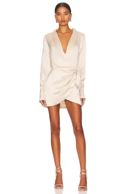 Retrofete Hailey Dress in Champagne Size 8 for rent on The Volte - image 1