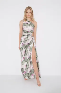 Sonya Moda Palm Maxi Dress Print Size 8 for rent on The Volte - image 1