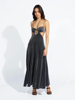 Alice McCall Lucy in the Sky Midi Dress Black Size 6 for rent on The Volte - image 2