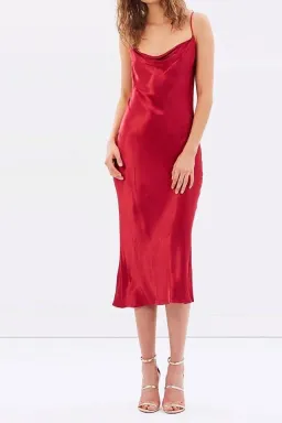 Bec & Bridge Decadent Slip Dress Red Size 8 for rent on The Volte - image 1