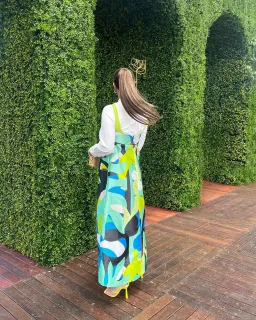 Manning Cartel Abstract Dress Multi Size 12 for rent on The Volte - image 4