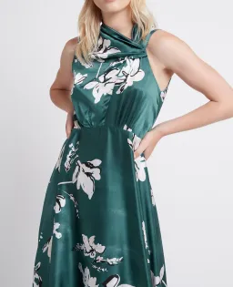 Aje Efflorescent Dress Green Size 10 / M for rent on The Volte - image 2