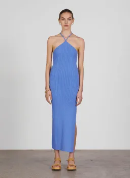 Anna Quan Keeley Dress in Iris Blue Size 8 for rent on The Volte - image 1