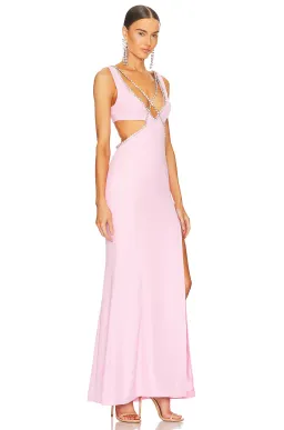 Majorelle Matteson Gown Pink Size 8 for rent on The Volte - image 2