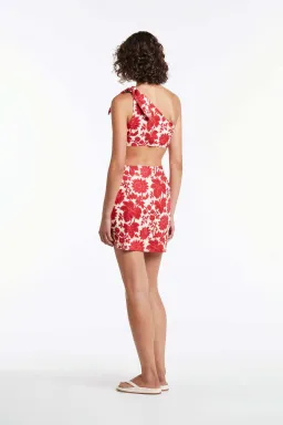 Sir The Label Cinta Cut Out Mini Dress  Valentina Print Size 2 for rent on The Volte - image 2