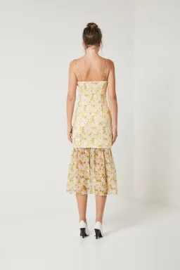 Elliatt Wattle Dress Yellow Size M/10 for rent on The Volte - image 4
