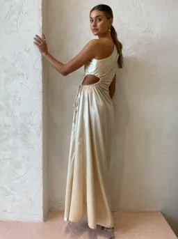 Sonya Nour Maxi Dress in Ocean Pearl Size 8 for rent on The Volte - image 2