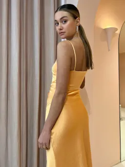 Bec & Bridge Nadia Maxi Dress Orange Size 8 / S for rent on The Volte - image 3