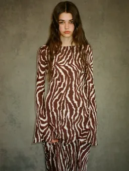 Realisation Par Gia Maxi Dress in Animal Size 6 / XS for rent on The Volte - image 3