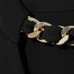 Zimmermann Espionage Chain Dress Black Size 0 / Au 8 for rent on The Volte - image 4