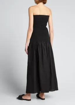 Sir the Label Madelyn Strapless Dress Black Size AU 6  for rent on The Volte - image 2