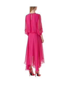 Camilla and Marc Dylan Midi Dress Pink Size 8  for rent on The Volte - image 3