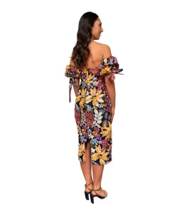 Alamour the Label Flora Midi Dress Sequin Size L/ Au 12 for rent on The Volte - image 2