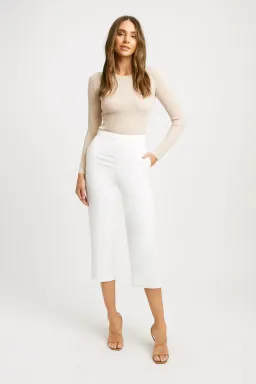 Kookai Oyster Pants White Size 38 / Au 10 for rent on The Volte - image 1