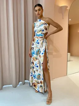 Sonya Moda Nour Seashell Dress Print Size 12  for rent on The Volte - image 2