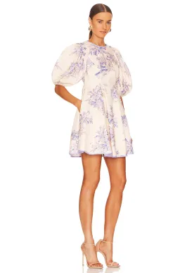 Zimmermann Linen Day Mini Dress Print Size 8 for rent on The Volte - image 2