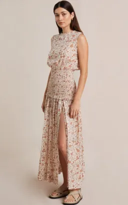 Bec and Bridge Janice Midi Dress Floral Size 8 for rent on The Volte - image 2