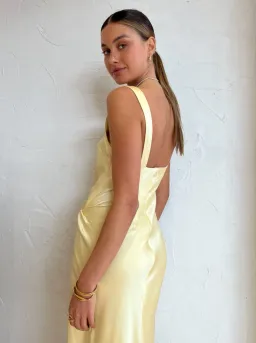 Anna Quan Etta Dress in Champagne Size 8 for rent on The Volte - image 5