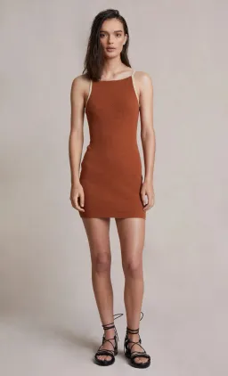 Bec and Bridge Oasis Knit Mini Brown Size AU 8 for rent on The Volte - image 1