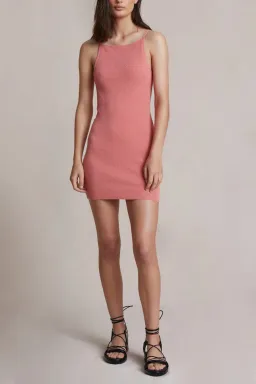 Bec and Bridge Oasis Knit Mini Pink Size AU 8 for rent on The Volte - image 1