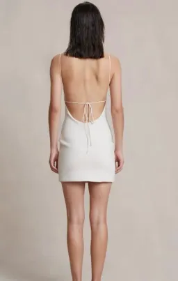 Bec and Bridge Livania Mini Dress White Size AU 8 for rent on The Volte - image 2