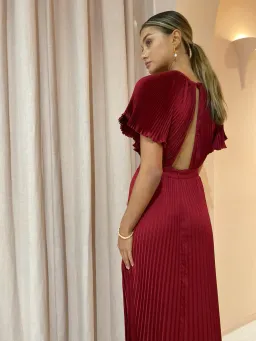 L'IDEE - Theatre Gown - Ruby - Size 10 for rent on The Volte - image 4